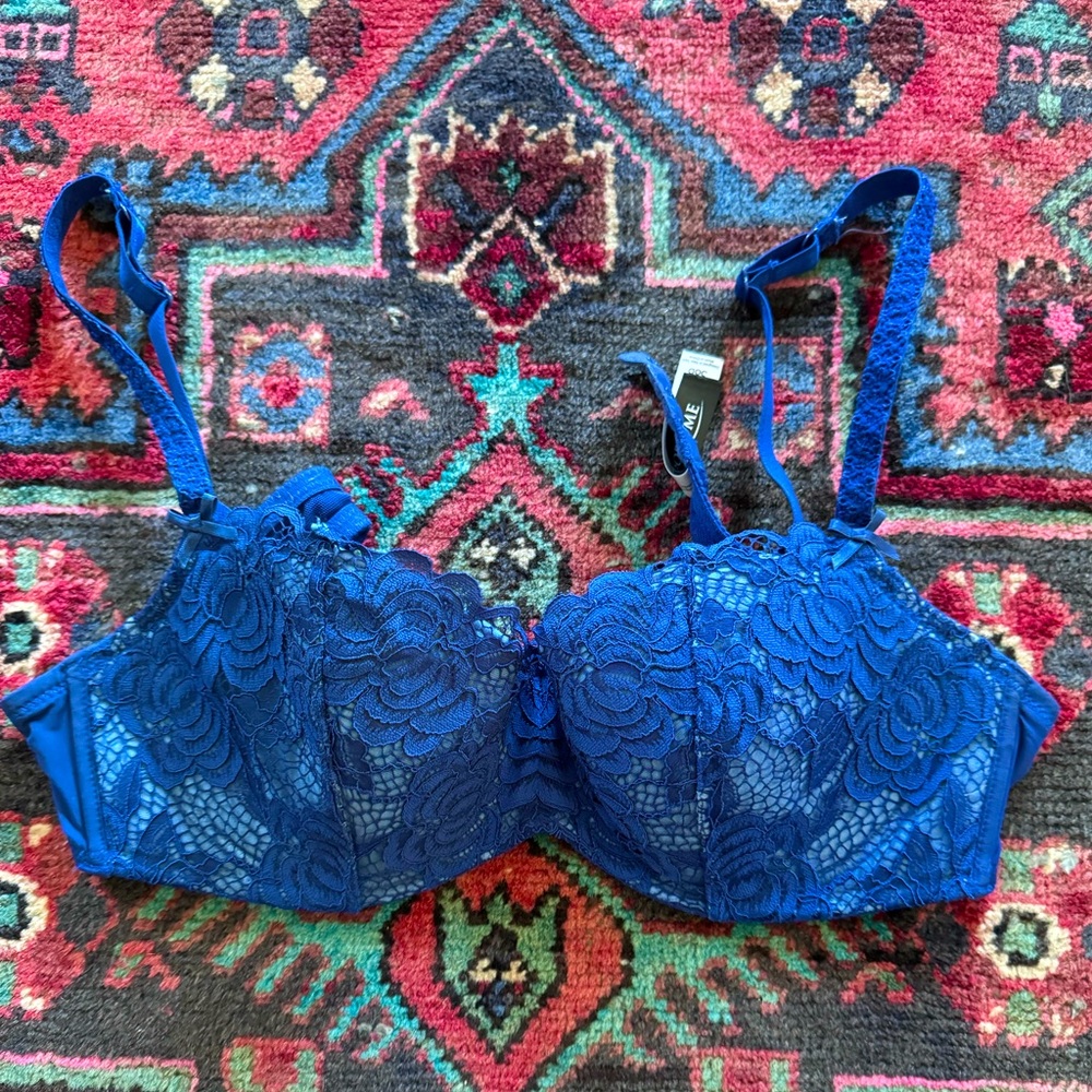Adore me blue bra size 38b
